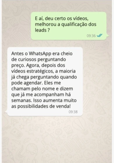 deu certo